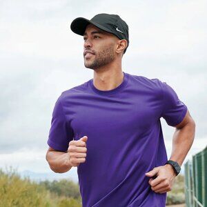 NWT Nike Dri-Fit Featherlight Black CJ7082-060 Adjustable Tennis Running Hat